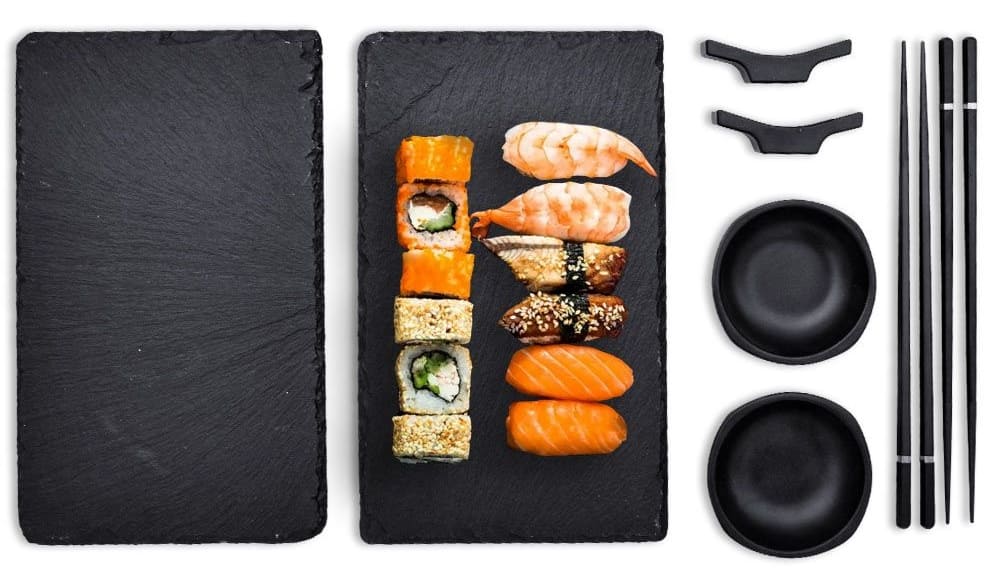 set set de servire sushi pentru 2 persoane