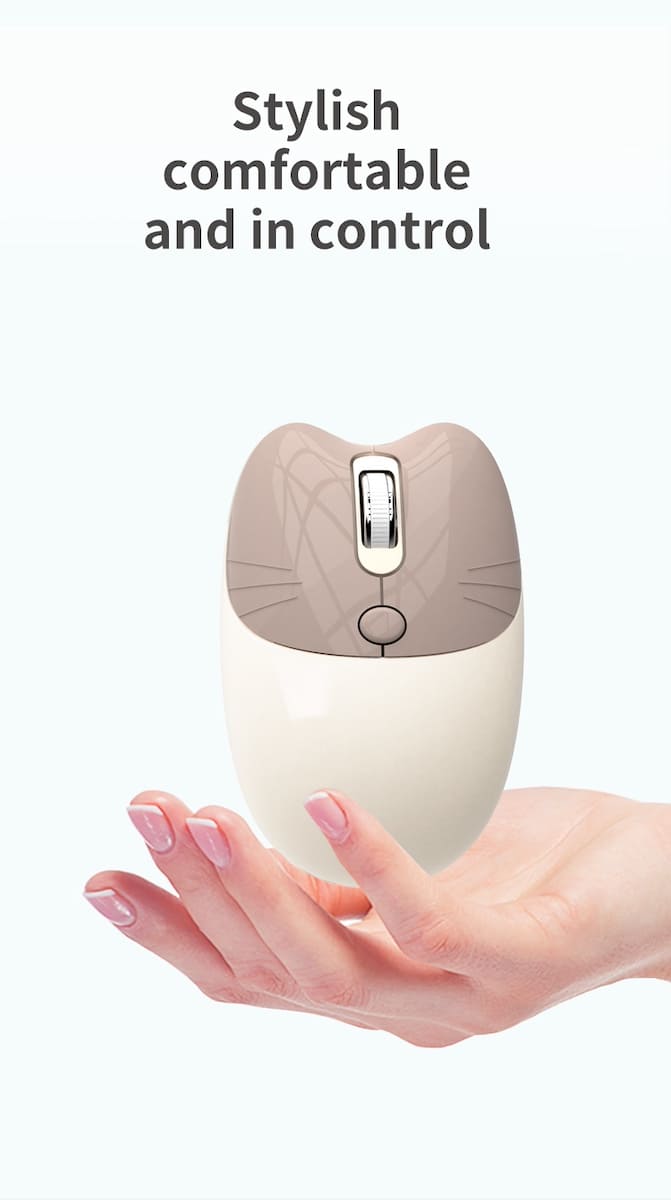 mouse wireless wifi elegant la modă modern