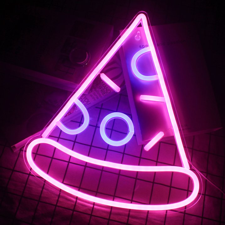 pizza - sigla LED neon