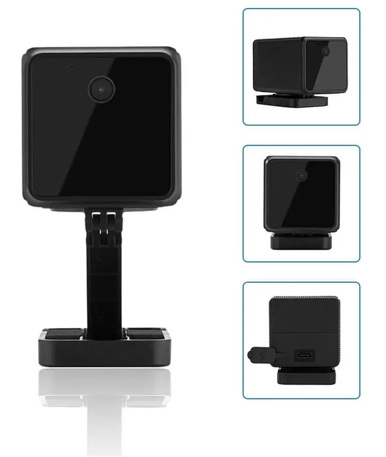 Suport magnetic pentru mini camera de securitate WiFi rotativ