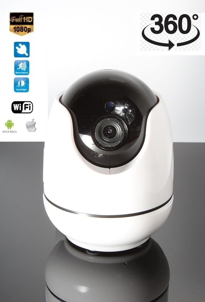 Camera De Supraveghere Wifi Wifi Full Cu Led Ir De Noapte Unghi De Rotire 360 Èi UrmÄrire InteligentÄ Cool Mania