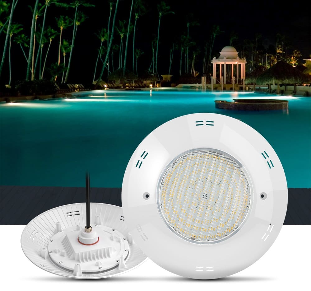 Lampa LED pentru iluminat piscine - LED alb 3000K alb cald